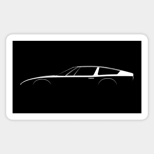 Maserati Indy Silhouette Sticker